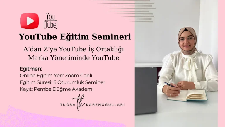 Youtube Eğitim Semineri