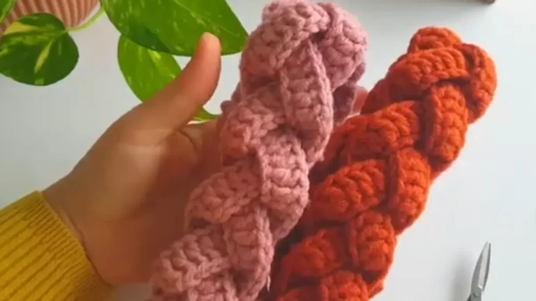 Tığ İşi Kolay Bandana Tarifi