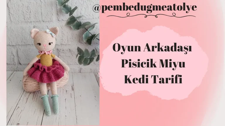 Oyun Arkadaşı Pisicik Miyu Kedi Tarifi