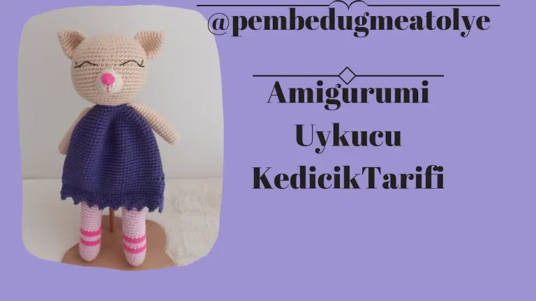 Amigurumi Uykucu Kedicik Tarifi