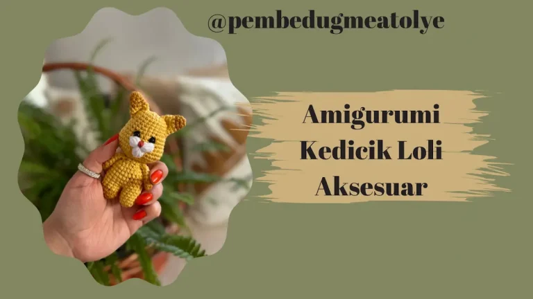 Amigurumi Kedicik Loli Aksesuar Tarifi